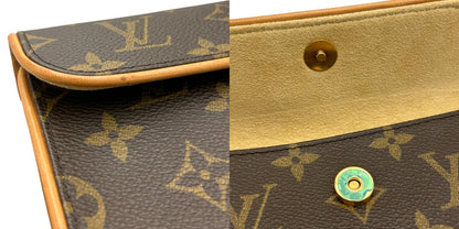 LOUIS VUITTON ルイヴィトン  モノグラム ポシェットフロランティーヌ M51855 ウエストポーチ ブランド レディース バッグ 中古 W４