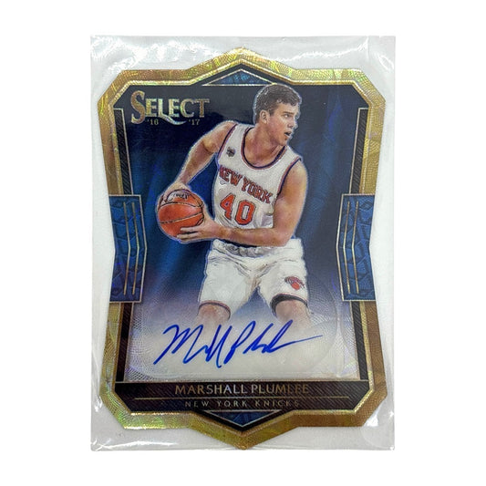 PANINI NBAカード SELECT DIE-CUT PRIZM MARSHALL PLUMLEE NEW YORK KNICKS 10/49 #25 中古 IT1