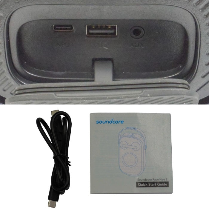 Anker Soundcore Rave Neo 2 Bluetoothパーティースピーカー 中古 a1
