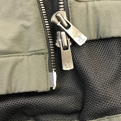 JapanMade屋 CORDURA ブルゾン メンズ ジャパンメイド屋 ジップアップ コーデュラ ナイロン カーキ Mサイズ 中古 T1