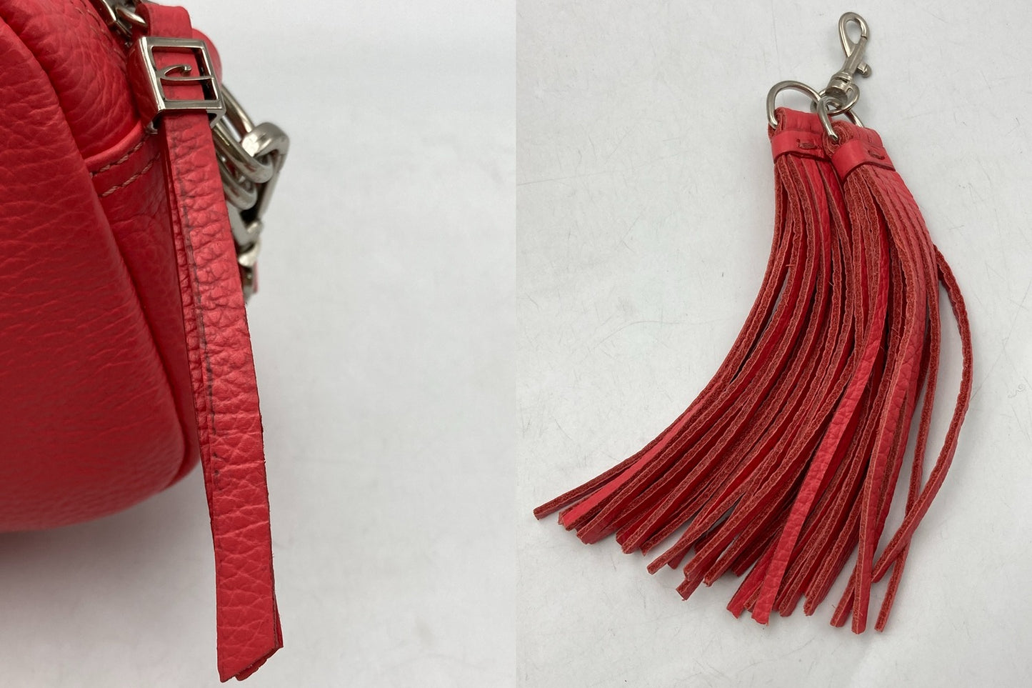 GIANNI CHIARINI ジャンニ キアリーニ レザー 3WAY ショルダーバッグ ピンク 中古 D4