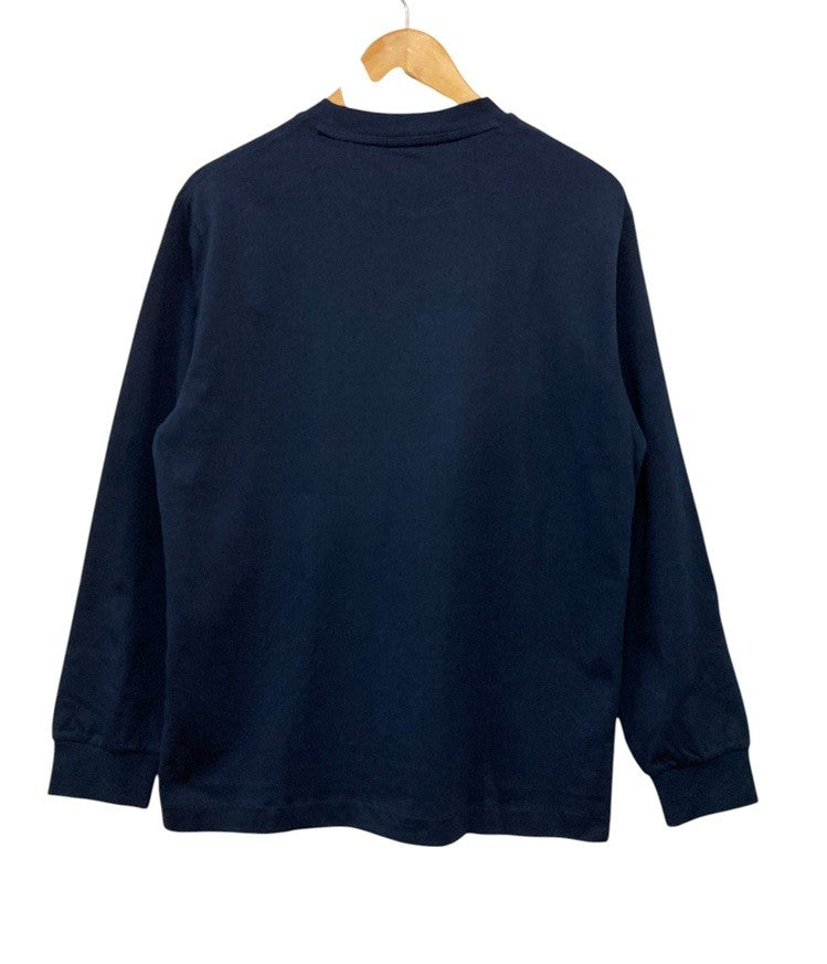 LACOSTE ラコステ ベーシックロングスリーブ TH5583-99 ネイビー サイズ4 メンズ 中古 D4