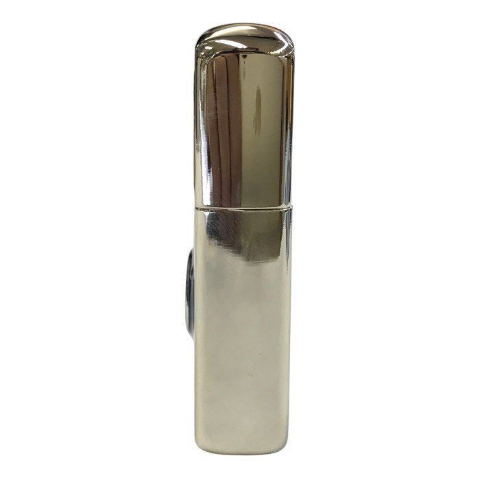 Zippo ジッポー オイルライター ロゴプレート 喫煙具 U.S.A製 ブルー/レッド/シルバー 中古 T1