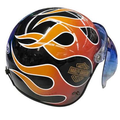 ハーレーダビッドソン(Harley-Davidson)× Arai フレイムデザイン ヘルメット M 中古 Y1