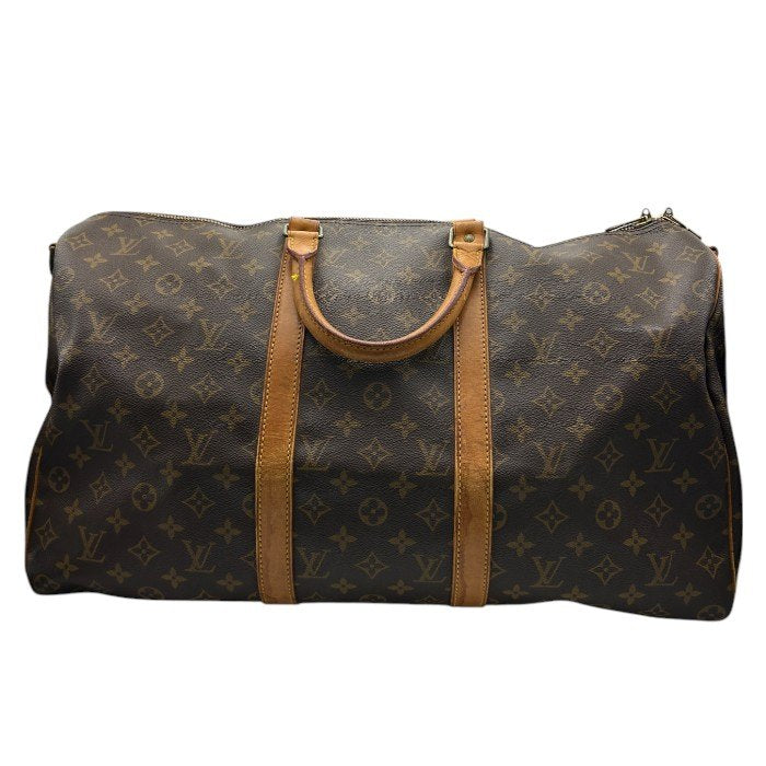 LOUIS VUITTON ルイヴィトン モノグラム キーポル バンドリエール 50 ボストンバッグ M41416 鞄 ブランド 大きめ 旅行 ハンドバッグ ショルダー 中古 W４