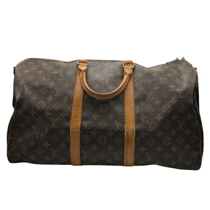 LOUIS VUITTON ルイヴィトン モノグラム キーポル バンドリエール 50 ボストンバッグ M41416 鞄 ブランド 大きめ 旅行 ハンドバッグ ショルダー 中古 W４