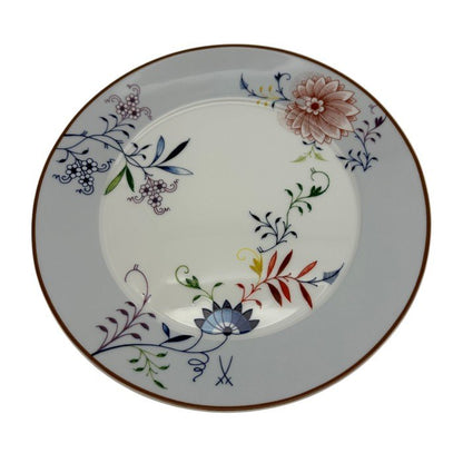 未使用品 MEISSEN マイセン お多福100周年記念 絵違い プレート 2枚 皿 洋食器 食器 希少 おたふく 中古 W1