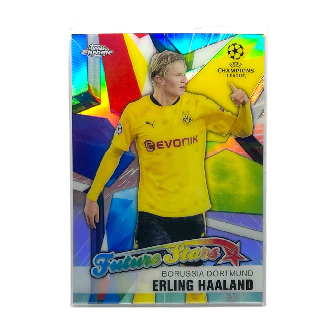 TOPPS サッカーカード CHROME ERLING HAALAND BORUSSIA DORTMUND #FS-EH 中古 IT2