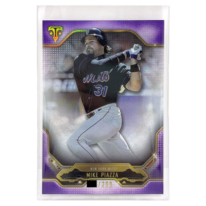 TOPPS MLBカード TRIPLE THREADS MIKE PIAZZA NEW YORK METS /299 #99 中古 IT1