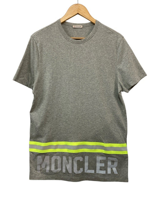 MONCLER モンクレール リフレクターロゴ Tシャツ サイズM 中古 D4