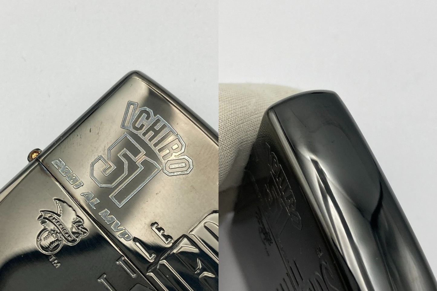 zippo マリナーズ イチロー  2001 AL MVP ジッポーライター 中古 D4