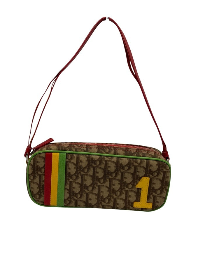 Christian Dior クリスチャンディオール ラスタ トロッター ワンショルダーバッグ 中古 D4