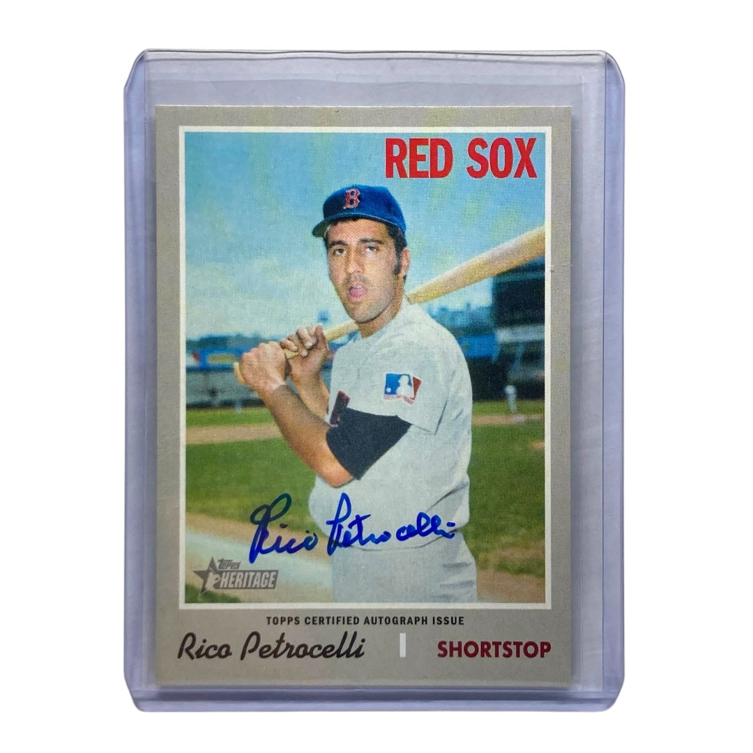 TOPPS MLBカード HERITAGE AMERICO P. PETROCELLI RED SOX #ROA-RP 中古 IT2
