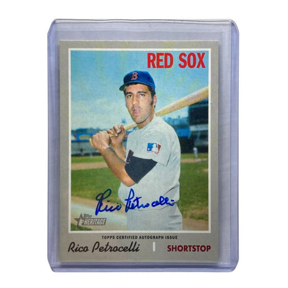 TOPPS MLBカード HERITAGE AMERICO P. PETROCELLI RED SOX #ROA-RP 中古 IT2