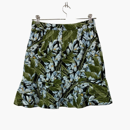 Blumarine ブルマリン 花柄 フレアスカート サイズ IT44 中古 D4