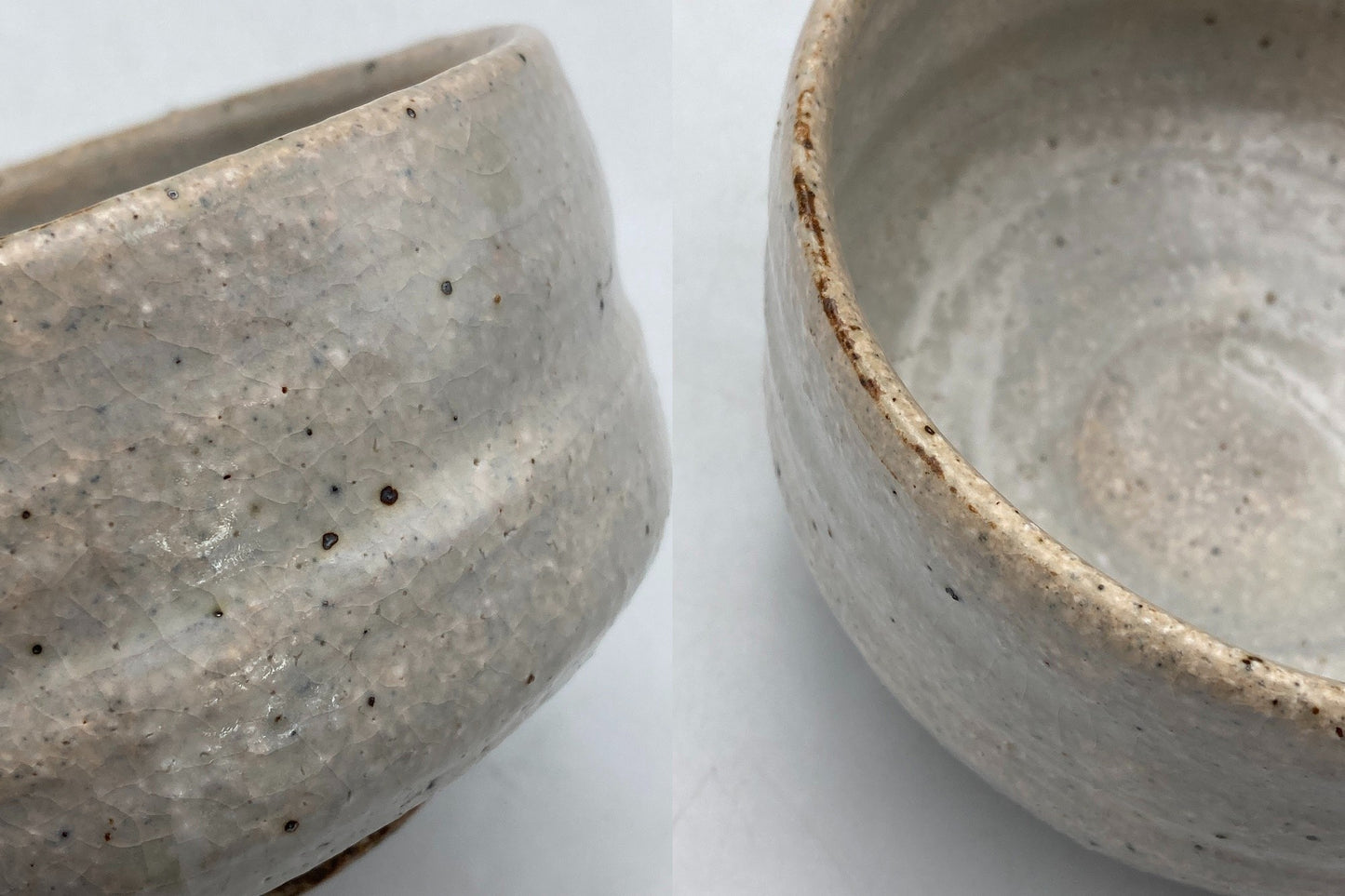 宇野徹 化粧手 抹茶茶碗 中古 D4