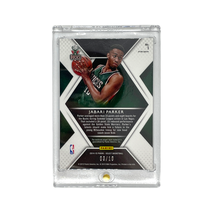PANINI NBAカード SELECT ROOKIE SWATCHES PRIZM GOLD JABARI PARKER 03/10 #1 中古 IT1