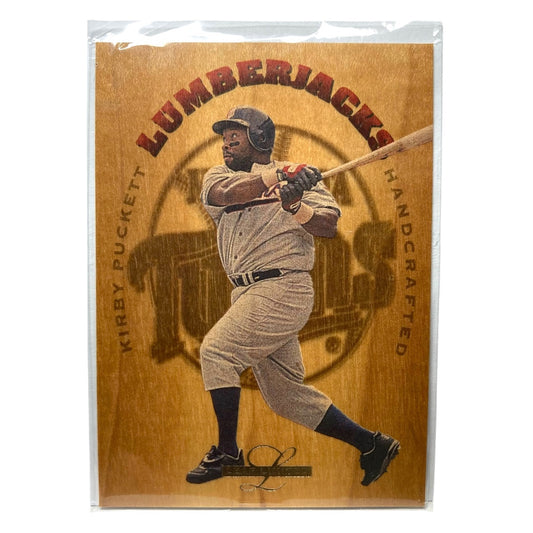 DONRUSS MLBカード LEAF LIMITED LUMBERJACKS KIRBY PUCKETT TWINS 4816/5000 #7 中古 IT2