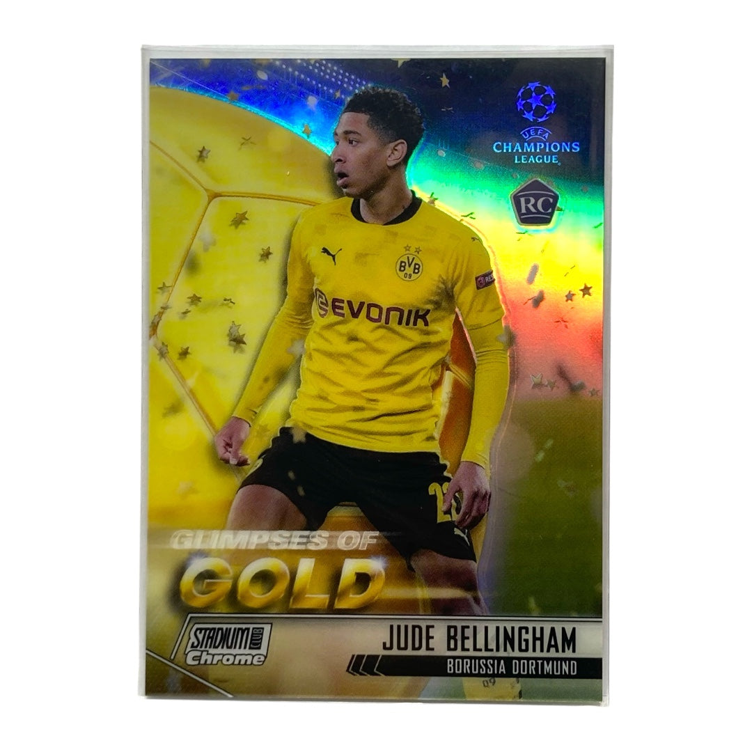 TOPPS サッカーカード STADIUM CLUB CHROME JUDE BELLINGHAM DORTMUND #GG-JB 中古 IT2