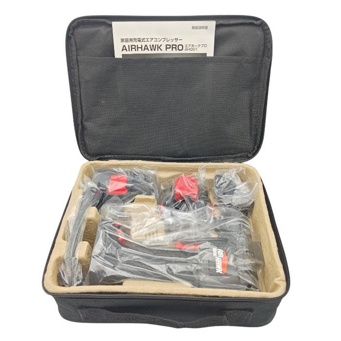 AIR HAWK PRO エアホークプロ 充電式 エアコンプレッサー AH001 中古 H4