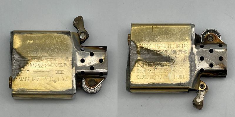 ZIPPO ジッポ サザンクロス 南十字星 ソリッドブラス 真鍮 1997年 アメリカ製 タバコ オイルライター ジッポー 中古 R1