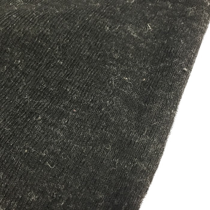 CELINE セリーヌ ニットトップス レディース アルパカ セーター 薄手 リブ編み 透け感あり ストレッチ ストール付き ブラック Sサイズ 23K79/2992 中古 T1