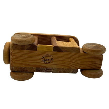 DEBRESK デブレスカ 北欧のバス DC17 木製 ホビー おもちゃ 車 バス 中古 W４