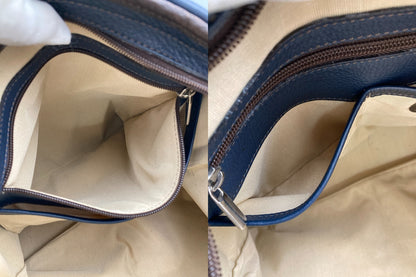 BURNEYS NEWYORK バーニーズニューヨーク レザー ２WAY ショルダーバッグ 中古 D4