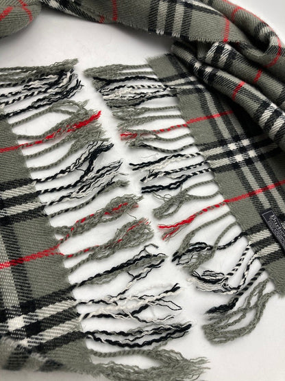 Burberrys バーバリーズ 英国製 ラムウール マフラー 中古 D4