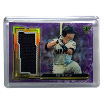 TOPPS MLBカード TRIPLE THREADS BUSTER POSEY SAN FRANCISCO GIANTS /27 #SJR-BPO 中古 IT2