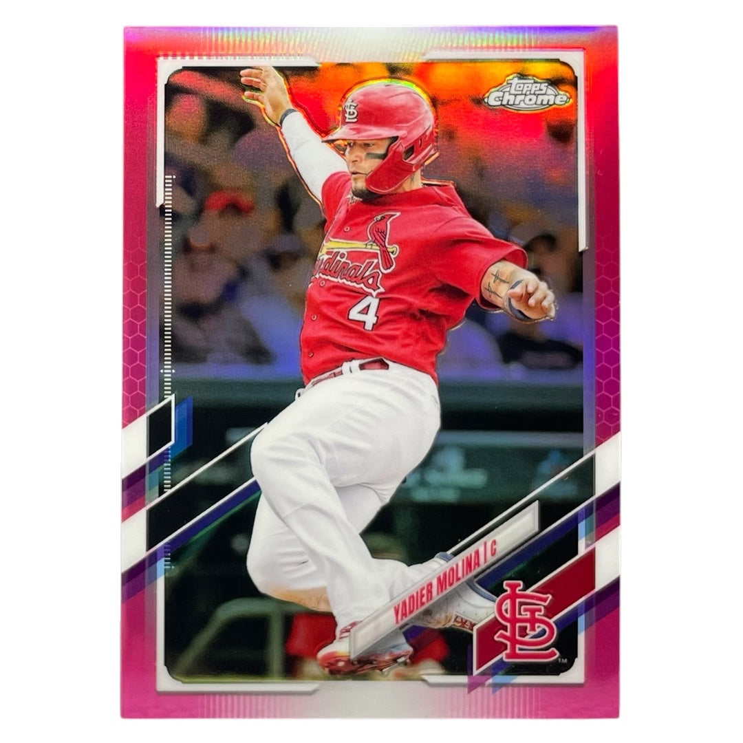 TOPPS MLBカード CHROME YADIER MOLINA ST. LOUIS CARDINALS /399 #132 中古 IT2