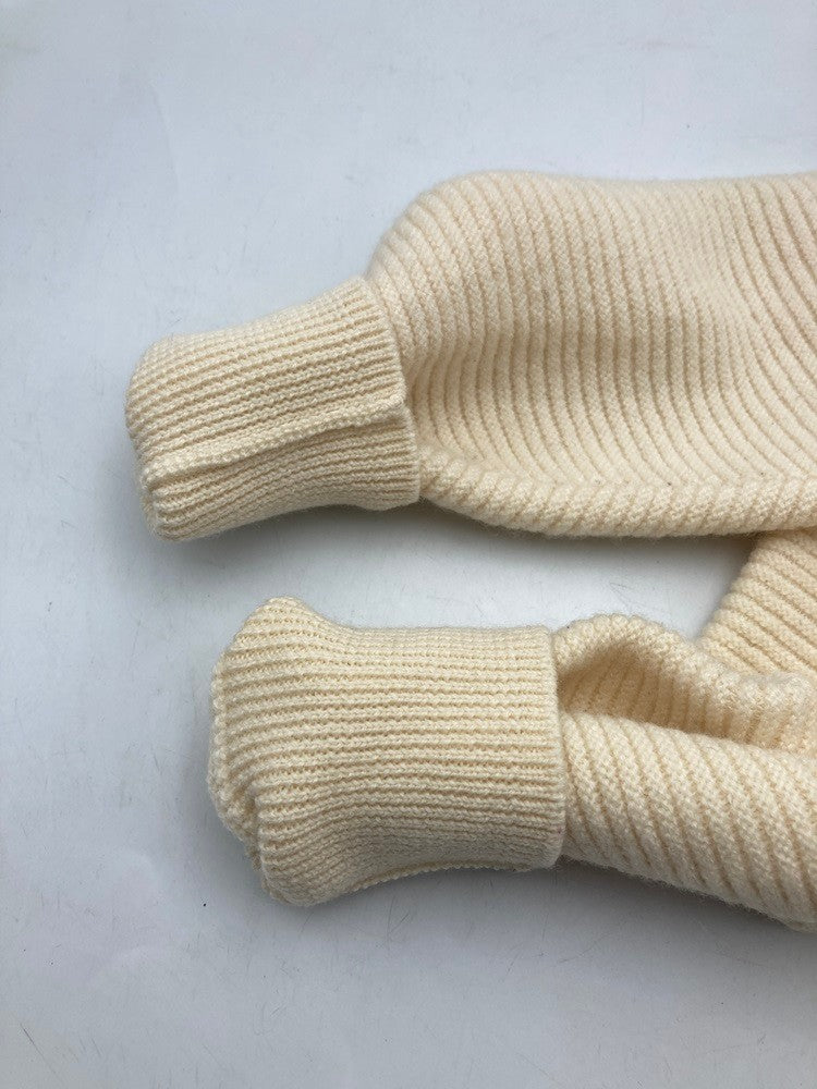 Harrods WHITE LABEL ハロッズ ホワイトレーベル ウール ニットカーディガン 中古 D4