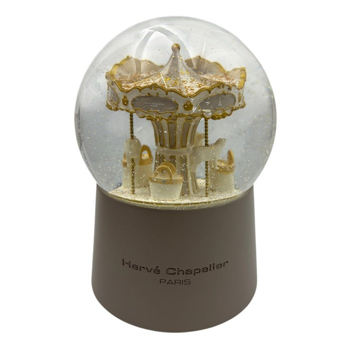 Herve Chapelier エルベシャプリエ 2023 スノードーム オルゴール ノベルティ インテリア おしゃれ かわいい 中古 W４