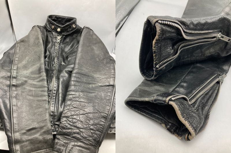Schott ショット シングルライダース レザージャケット ボアライナー付 07203 サイズ36 中古 D4