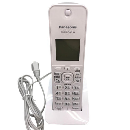 Panasonic パナソニック デジタルコードレス普通紙ファクス 子機1台付き ホワイト FAX ファクシミリ ナンバーディスプレイ/SDカード対応 KX-PD360DL-W 中古 Y1