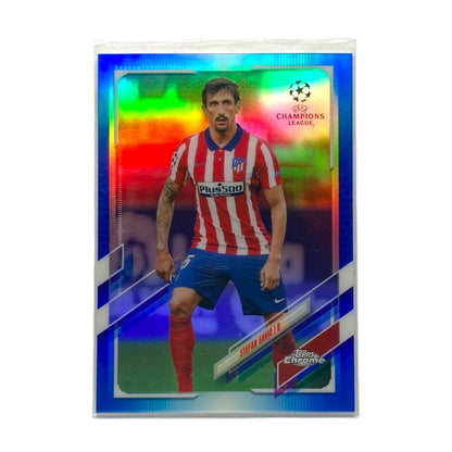 TOPPS サッカーカード CHROME STEFAN SAVIC ALTETICO DE MADRID /150 #3 中古 IT2