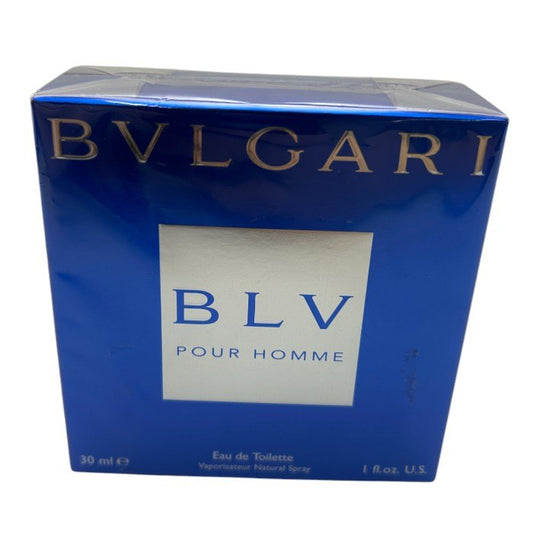 未開封品 BVLGARI ブルガリ ブルー プールオム EDT 30ml 香水 オードトワレ ブランド 男性 メンズ 中古 W４
