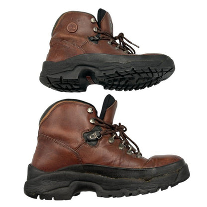 Timberland ティンバーランド トレッキングシューズ 96021 8.5M (約26.5cm) 靴 ウォータープルーフ レザー メンズ 登山靴 中古 W４