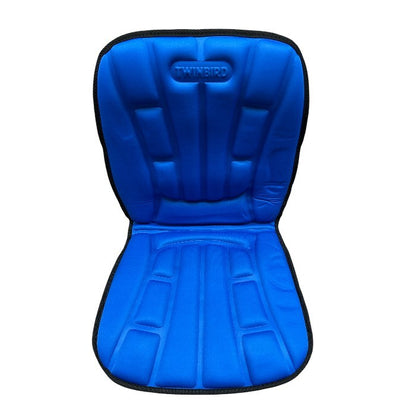 ツインバード シートマッサージャー ブルー EM-2537BL 医療機器認証番号：220AGBZX00097000 TWINBIRD マッサージ器 家電 腰 背中 もも 中古 W４