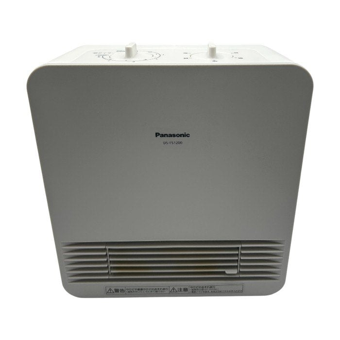 パナソニック セラミックヒーター ホワイト DS-FS1200-W Panasonic 家電 暖房器具 コンパクト 中古 W４