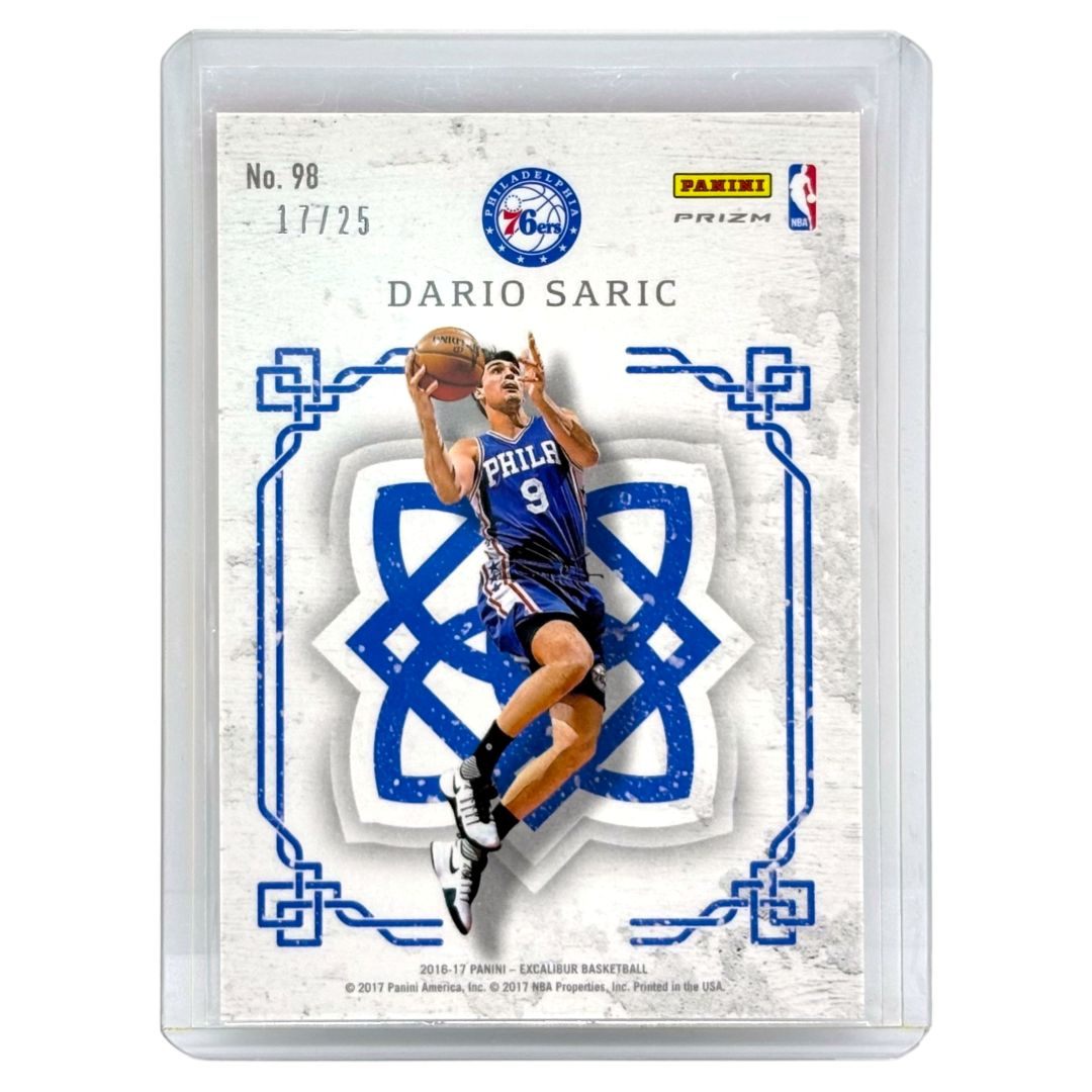 PANINI NBAカード EXCALIBUR PRIZM DARIO SARIC 76ERS /25 #98 中古 IT1