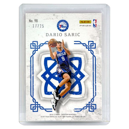 PANINI NBAカード EXCALIBUR PRIZM DARIO SARIC 76ERS /25 #98 中古 IT1