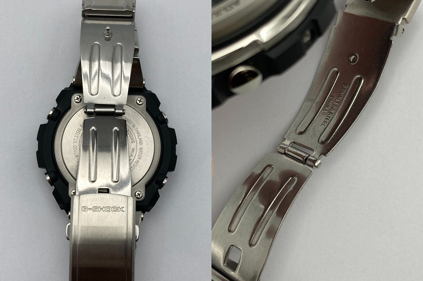 CASIO カシオ ジーショック Gスチール タフソーラー 腕時計 GST-W110D-1AJF 中古 D4