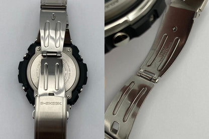 CASIO カシオ ジーショック Gスチール タフソーラー 腕時計 GST-W110D-1AJF 中古 D4