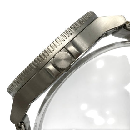 SKAGEN スカーゲン FISK 腕時計 メンズ アナログ クォーツ フィスク SS 回転ベゼル ネイビー/レッド/シルバー SKW6668 中古 T1