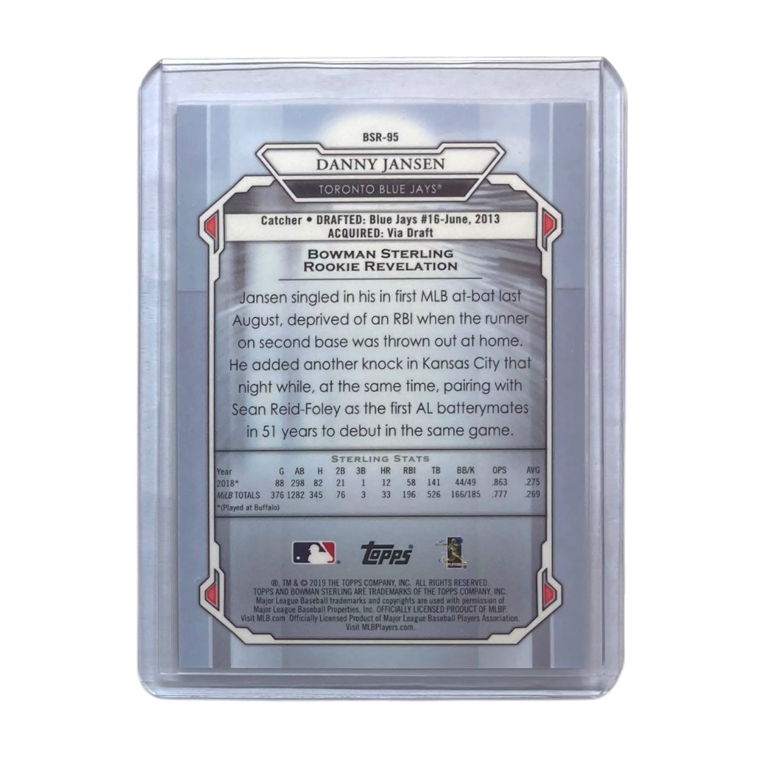 TOPPS MLBカード BOWMAN STERLING DANNY JANSEN TORONTO BLUE JAYS /50 #BSR-95 中古 IT2