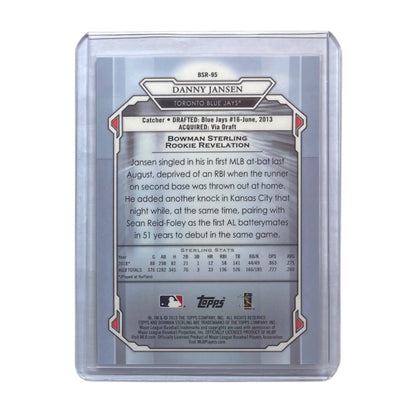 TOPPS MLBカード BOWMAN STERLING DANNY JANSEN TORONTO BLUE JAYS /50 #BSR-95 中古 IT2