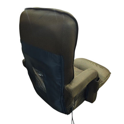 ツカモトコーポレーション スイッチチェア プレミアム8 (肘掛け付き) AIM-137 (BR) 医療機器認証番号：225AGBZX00061A08 中古 H4