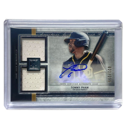 TOPPS MLBカード MUSEUM COLLECTION TOMMY PHAM PADRES 021/299 #SSDA-TP 中古 IT2