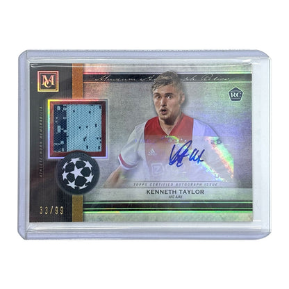 TOPPS サッカーカード MUSEUM COLLECTION KENNETH TAYLOR AJAX /99 #MAR-KT 中古 IT1